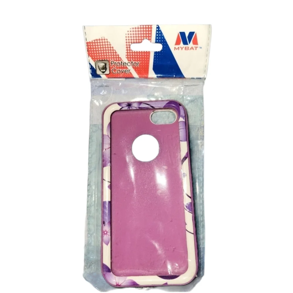 MyBat iPhone 5C Hybrid Case Hibiscus Purple